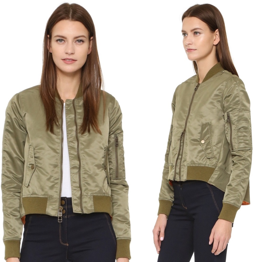 Veronica Beard Hampton Flight Jacket